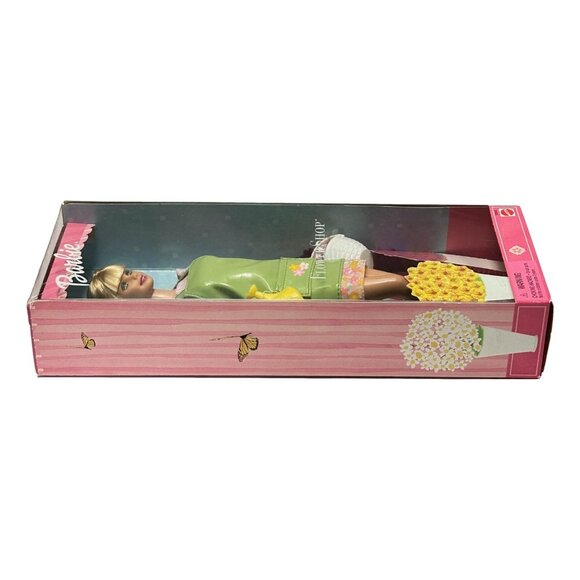 Flower Shop Barbie Fashion Doll 11 in New Box Green Floral Mattel 1999 Vintage - Picture 4 of 7